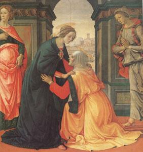 Domenico Ghirlandaio The Visitation (mk05) china oil painting image